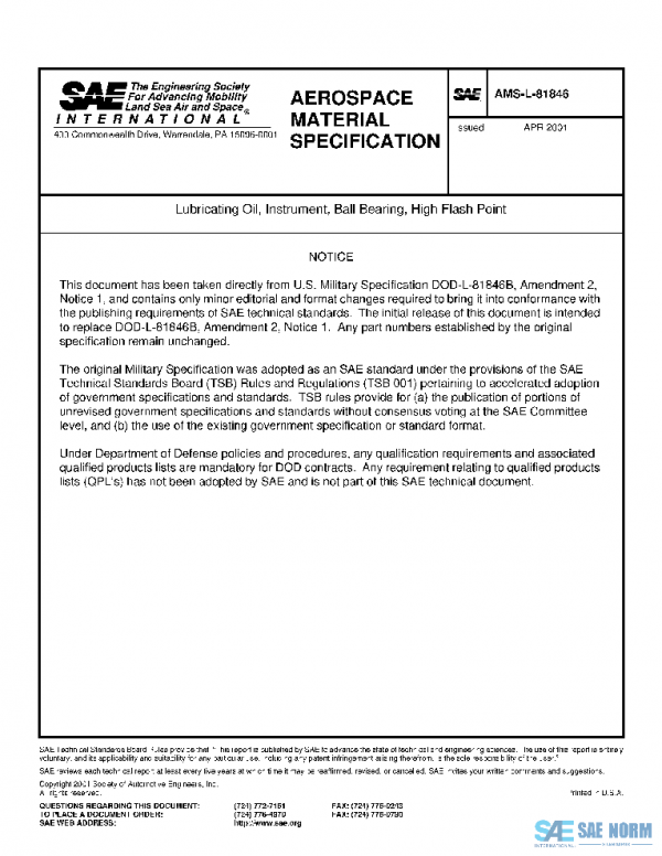 SAE AMSL81846 PDF