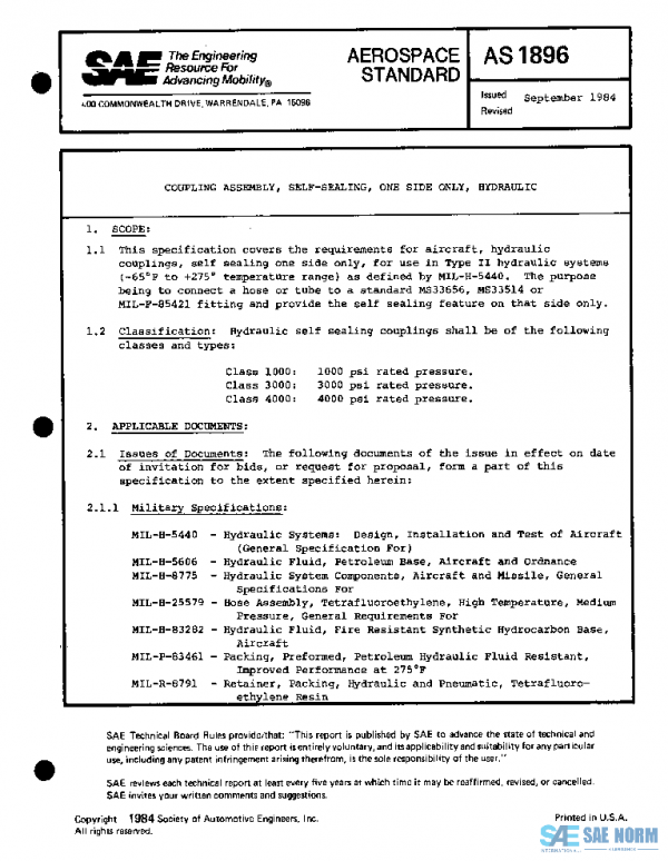 SAE AS1896 PDF