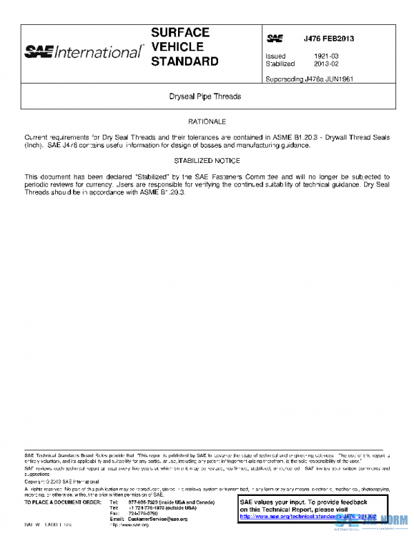 SAE J476_201302 PDF SAE J476_201302 PDF