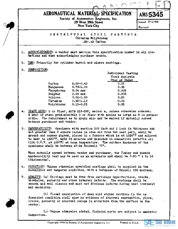SAE AMS5345 PDF
