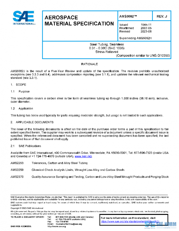SAE AMS5082J PDF