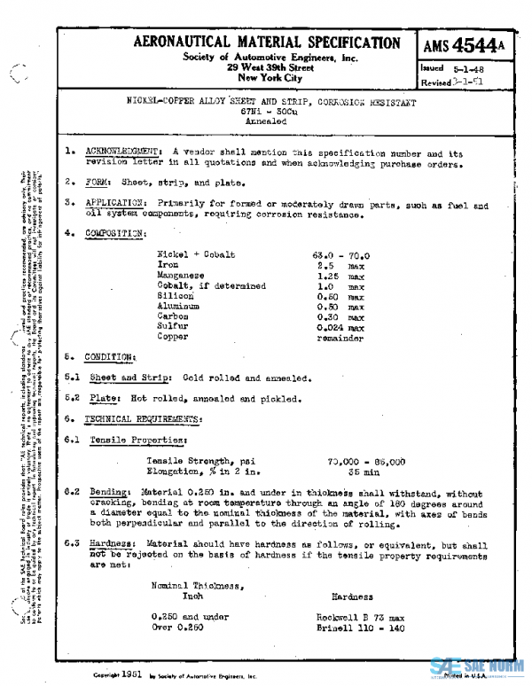 SAE AMS4544A PDF SAE AMS4544A PDF