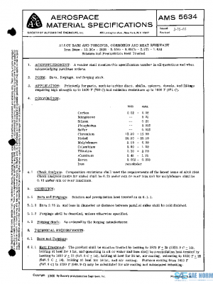 SAE AMS5634 PDF