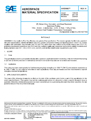 SAE AMS5582H PDF