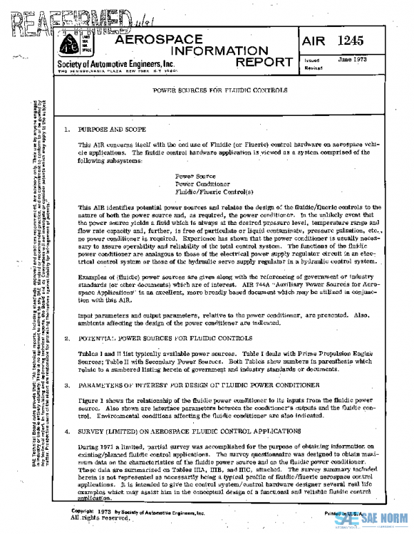 SAE AIR1245 PDF
