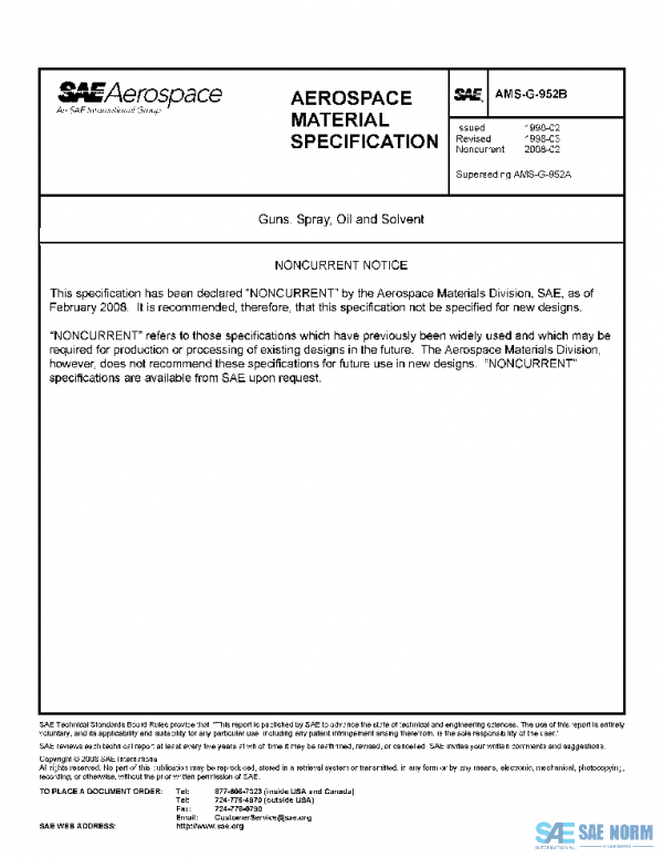 SAE AMSG952B PDF