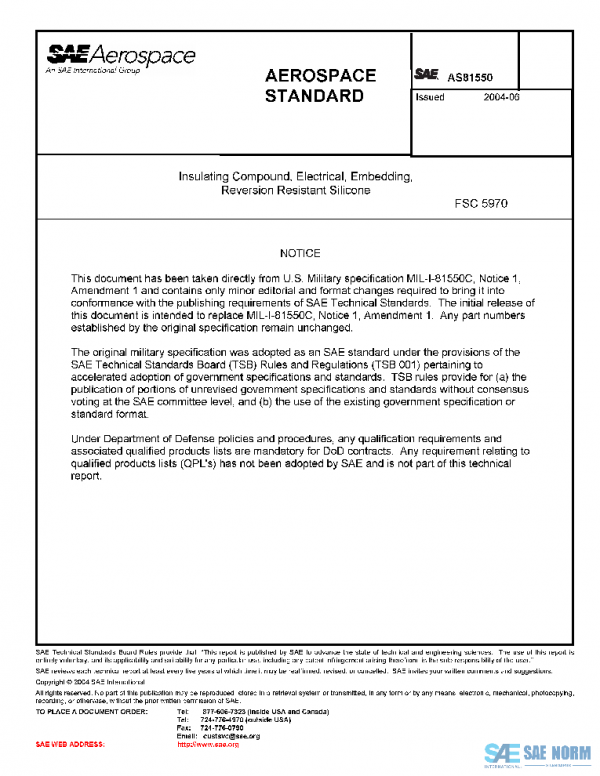 SAE AS81550 PDF SAE AS81550 PDF