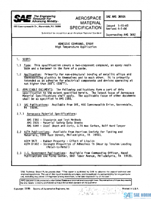 SAE AMS3692A PDF