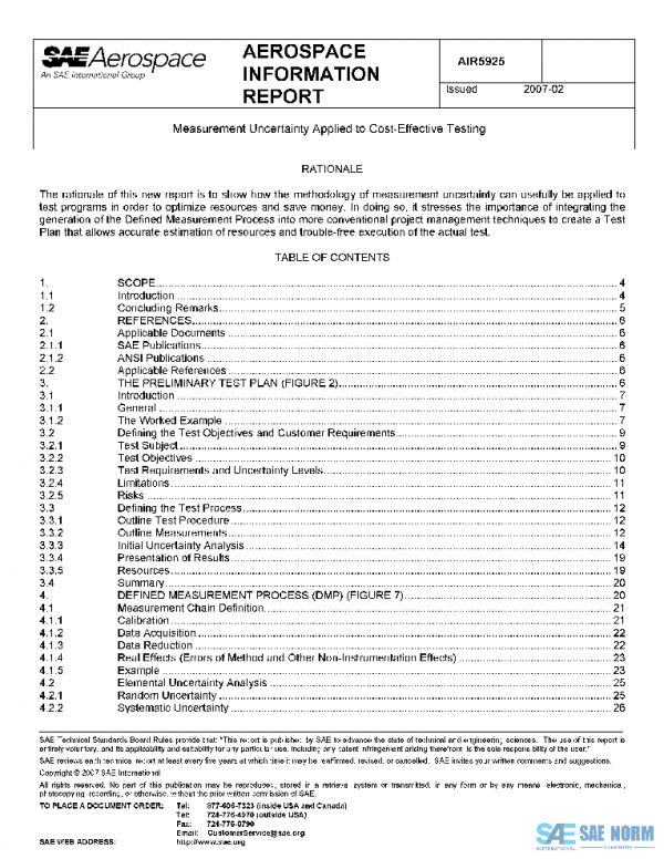 SAE AIR5925 PDF