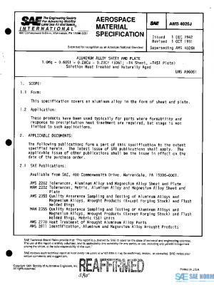 SAE AMS4026J PDF