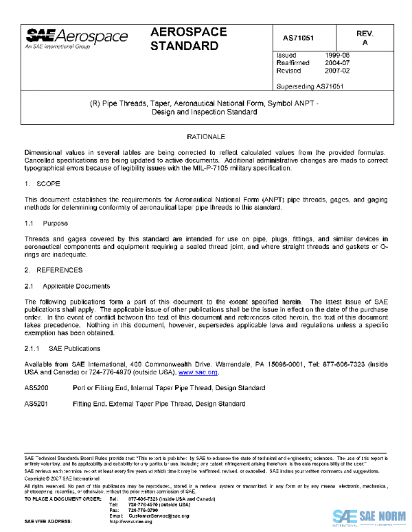 SAE AS71051A PDF