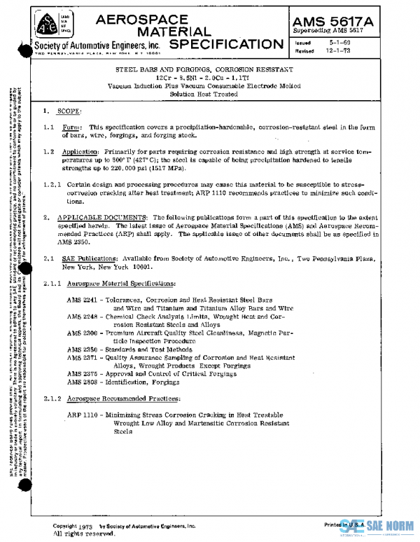 SAE AMS5617A PDF