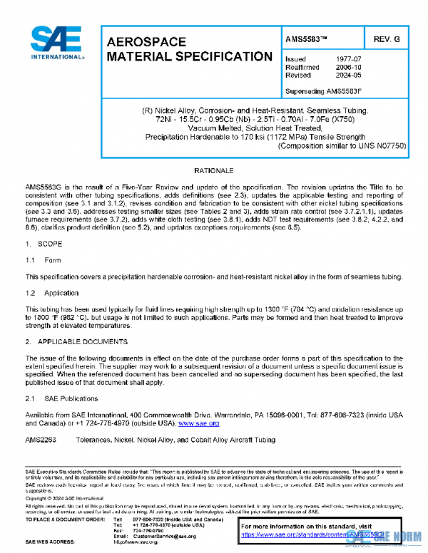 SAE AMS5583G PDF