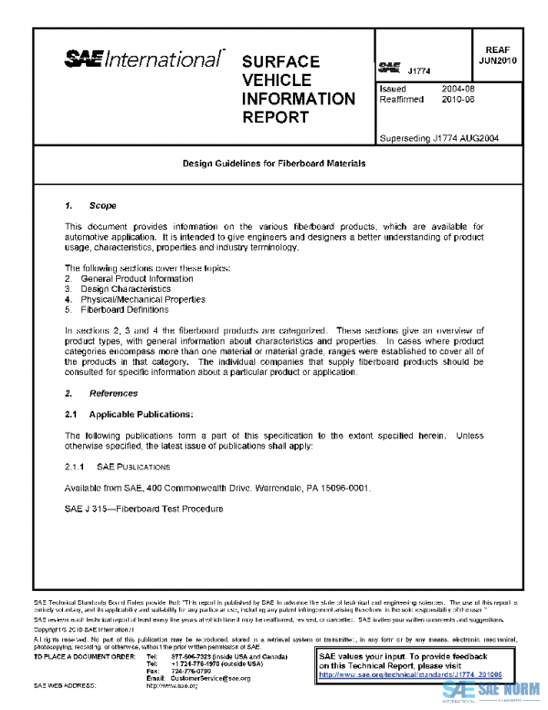 SAE J1774_201006 PDF