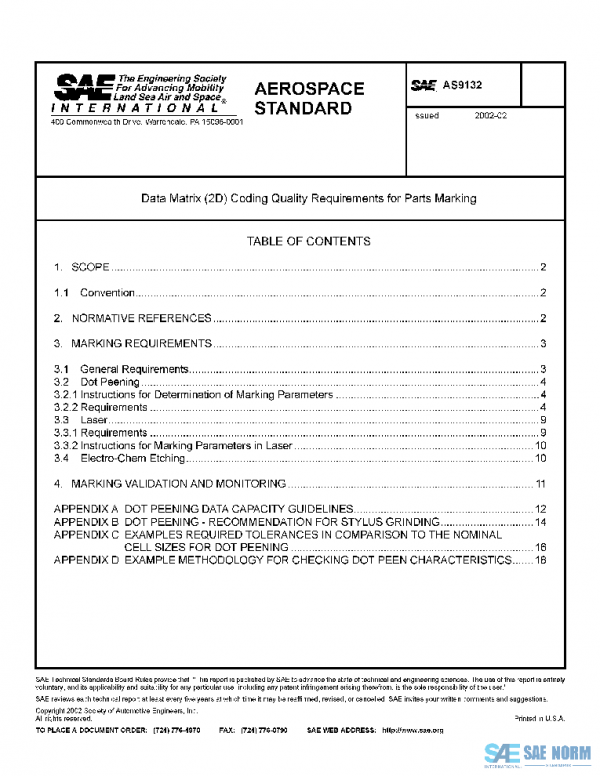 SAE AS9132 PDF