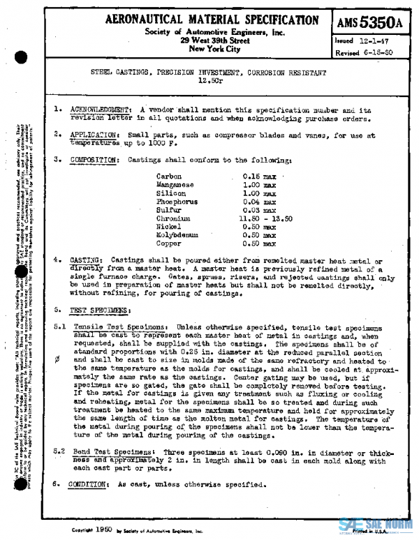 SAE AMS5350A PDF SAE AMS5350A PDF