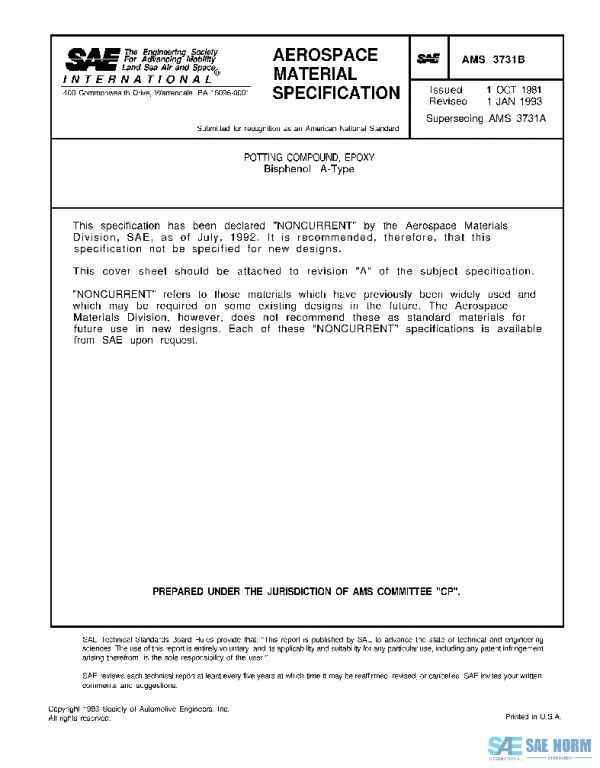 SAE AMS3731B PDF