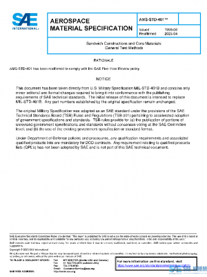 SAE AMSSTD401 PDF SAE AMSSTD401 PDF