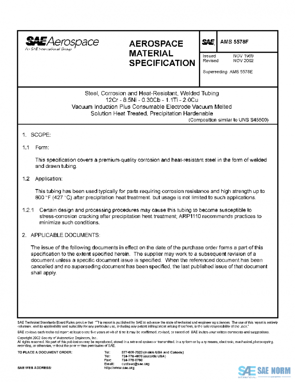 SAE AMS5578F PDF