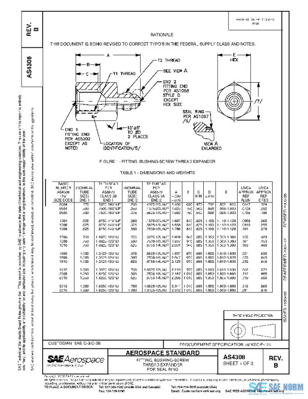 SAE AS4308B PDF SAE AS4308B PDF