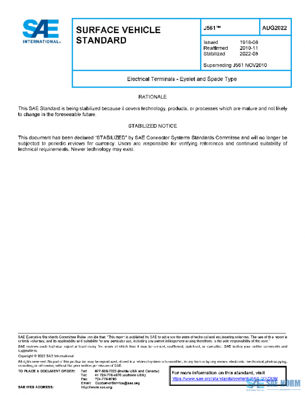 SAE J561_202208 PDF