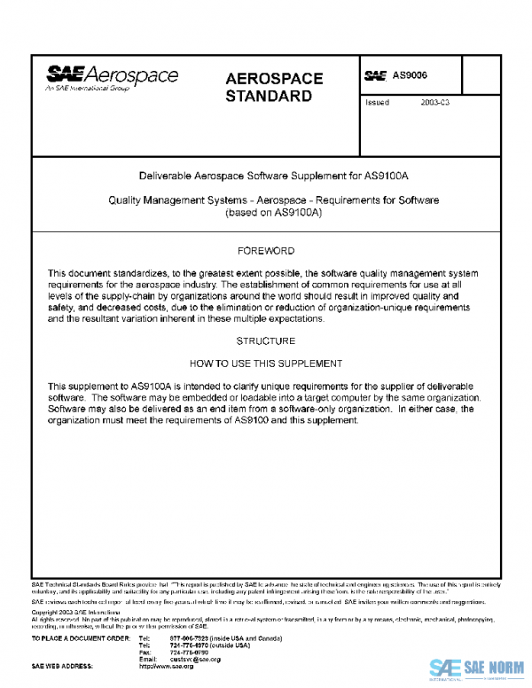 SAE AS9006 PDF