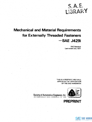 SAE J429I_197707 PDF
