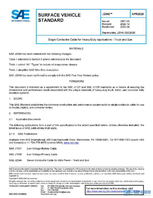 SAE J2549_202504 PDF