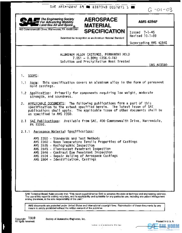 SAE AMS4284F PDF