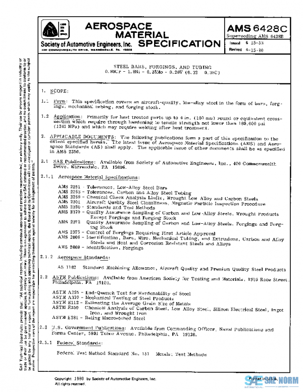 SAE AMS6428C PDF