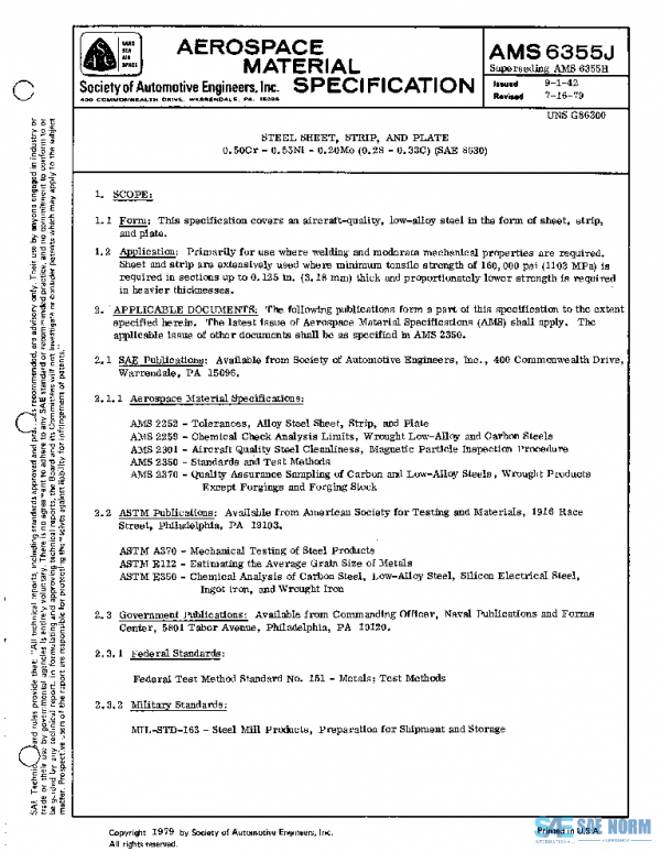 SAE AMS6355J PDF