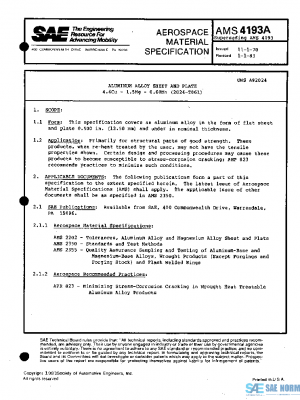 SAE AMS4193A PDF