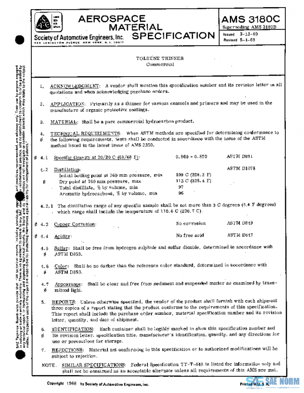SAE AMS3180C PDF