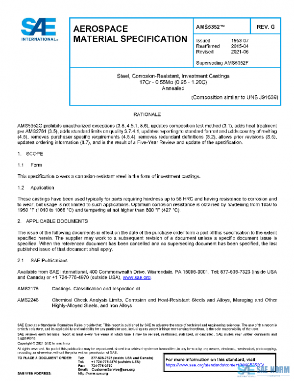 SAE AMS5352G PDF