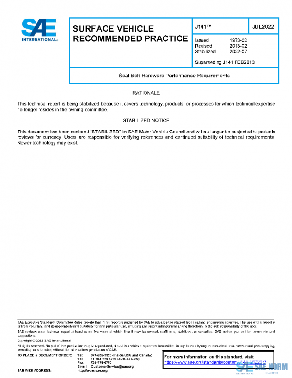 SAE J141_202207 PDF SAE J141_202207 PDF