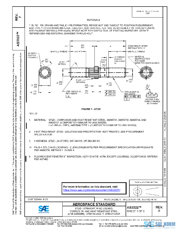 SAE AS3322F PDF