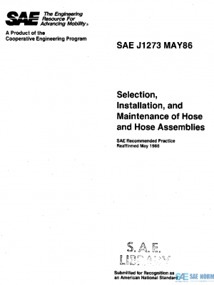 SAE J1273_198605 PDF