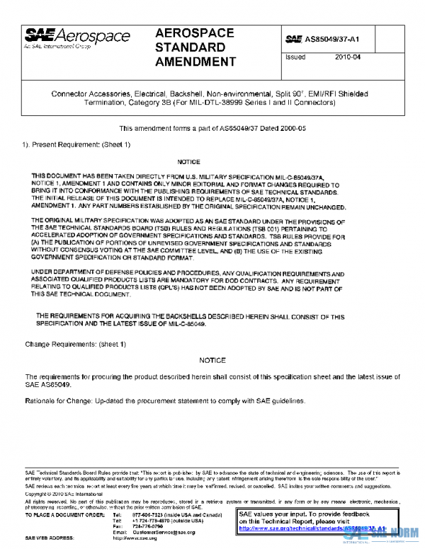 SAE AS85049/37_A1 PDF SAE AS85049/37_A1 PDF