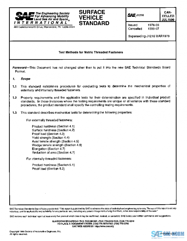 SAE J1216_199907 PDF