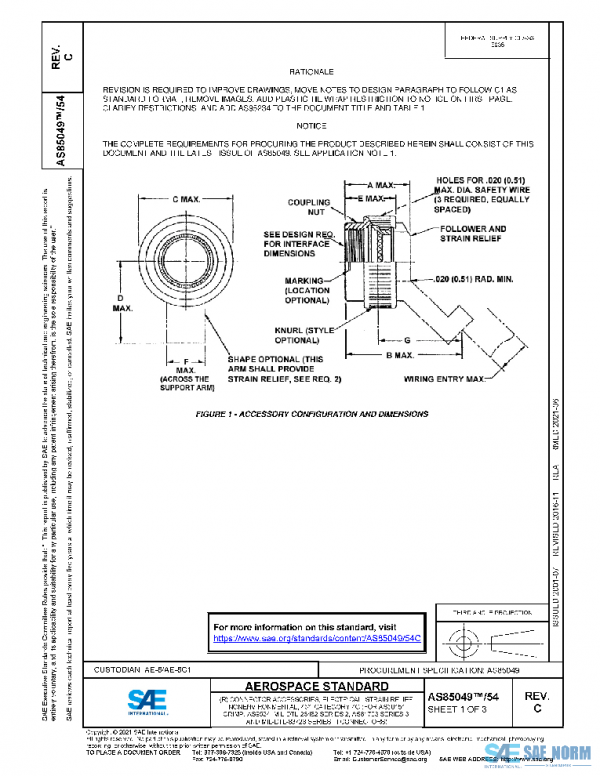 SAE AS85049/54C PDF SAE AS85049/54C PDF