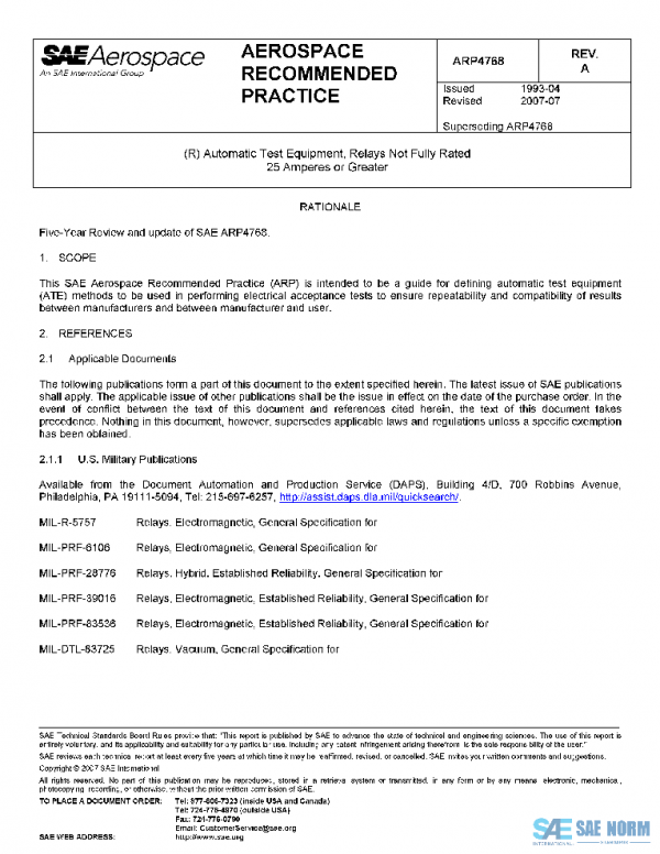 SAE ARP4768A PDF