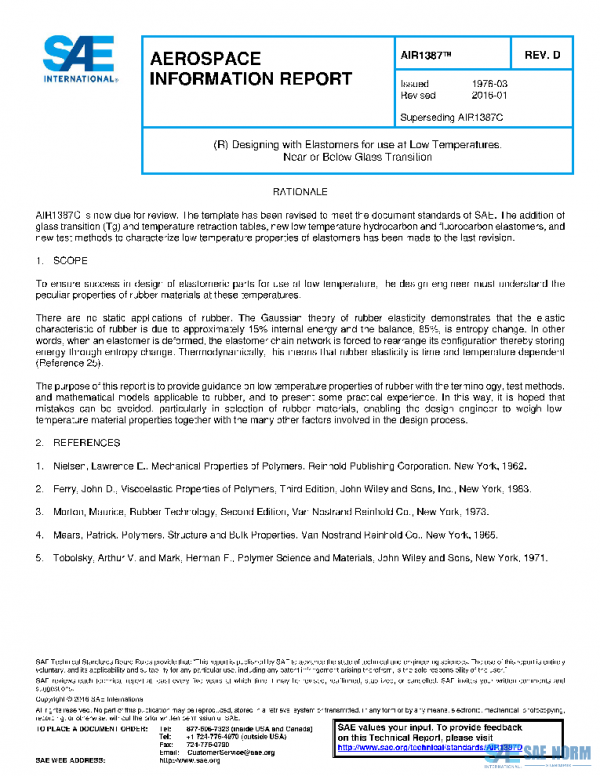 SAE AIR1387D PDF