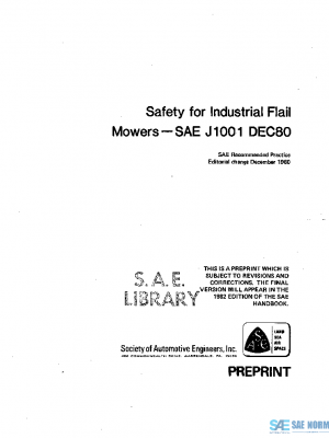 SAE J1001_198012 PDF