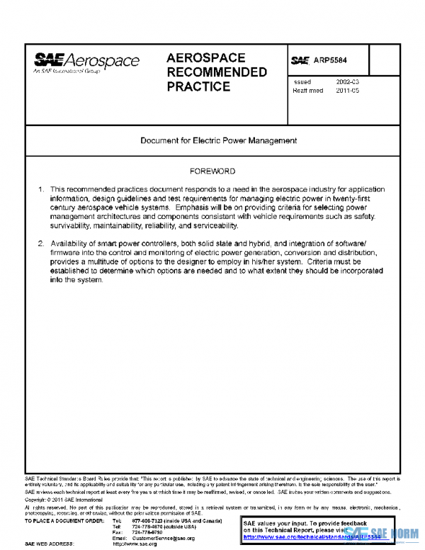 SAE ARP5584 PDF