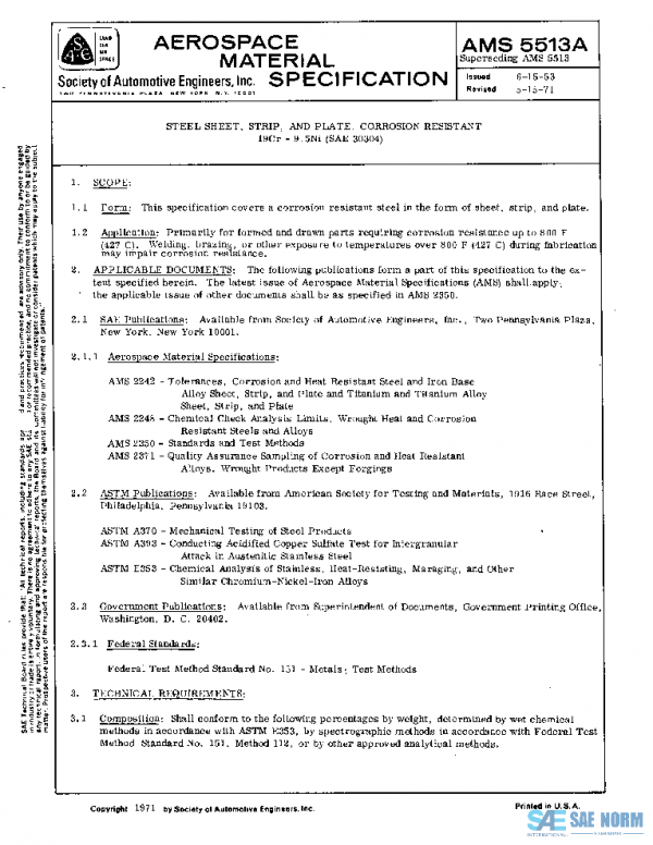 SAE AMS5513A PDF