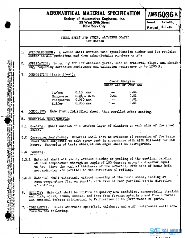 SAE AMS5036A PDF SAE AMS5036A PDF