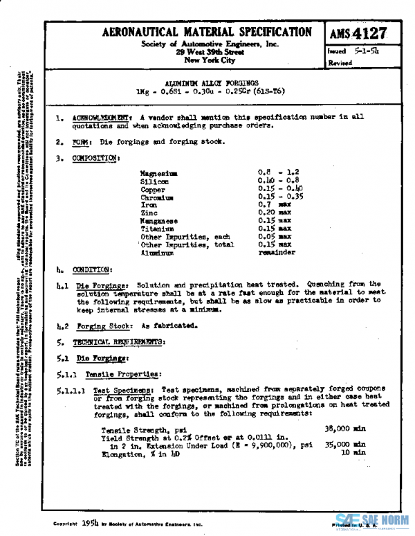 SAE AMS4127 PDF SAE AMS4127 PDF