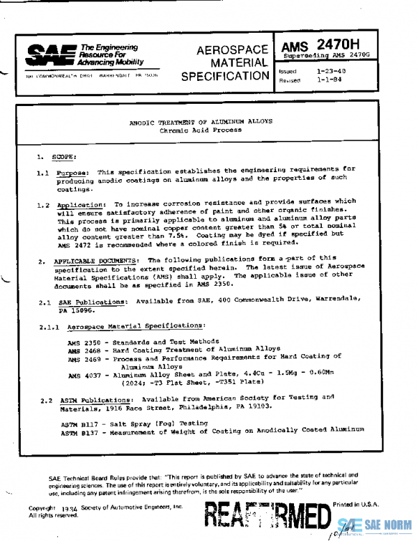 SAE AMS2470H PDF