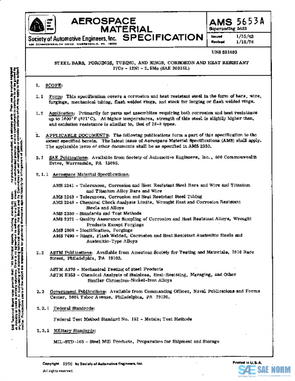 SAE AMS5653A PDF