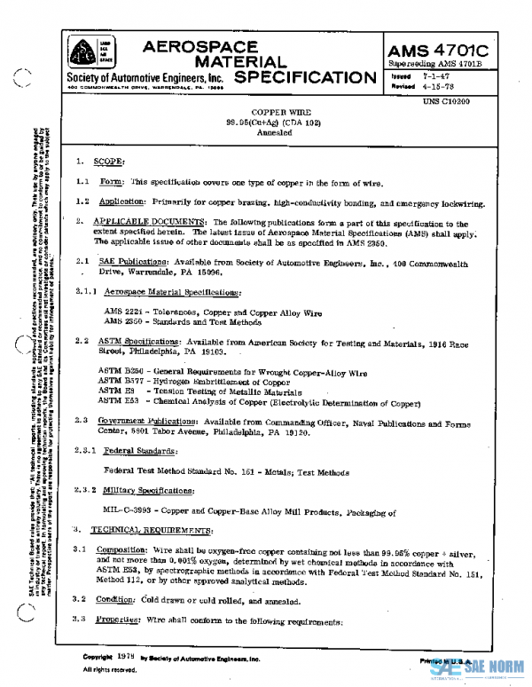 SAE AMS4701C PDF